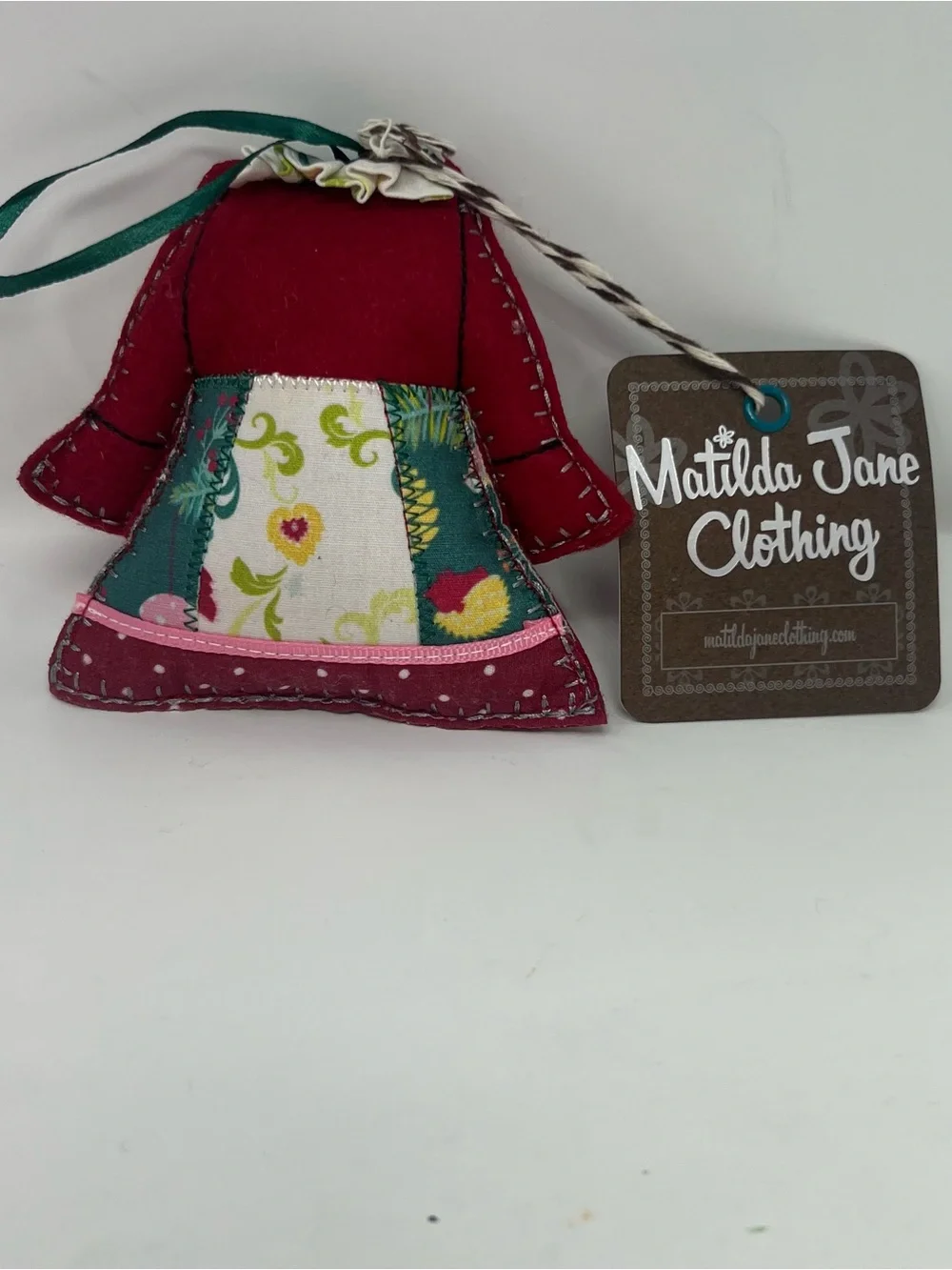 Matilda Jane Holiday Dress Ornament Christmas Matches Happy Holly Daze Dress New